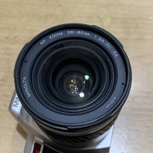 平用Minolta 505si 連原廠28-80mm 鏡頭 鏡片清冇花整體新淨 全正常