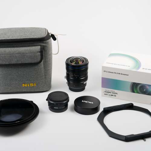 Laowa 15mm f/4.5 Zero-D Shift 老蛙全片幅 15mm 移軸 (Canon EF) 連 NISI S5 Filt...