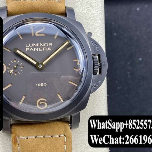 Panerai沛納海 Luminor PAM375 47mm 藍寶石 Composite復合材質