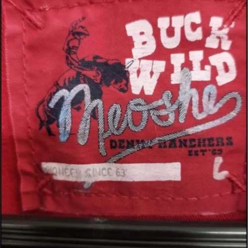 全新潮款中古buckwild 牛仔褸外套修身 New buckwild denim jacket