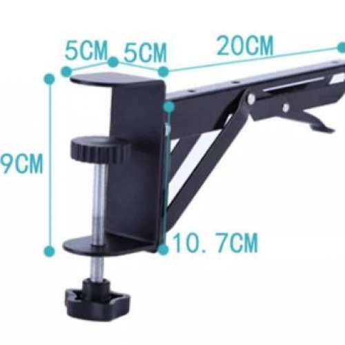 ⌨️ Keyboard Mouse Table Desk Extension Tray Clamp 75cm NEW 全新 桌子 擴展 鍵...