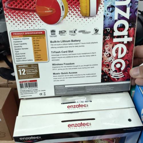 enzatec MP3 無線播放耳筒