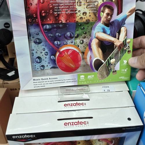 enzatec MP3 無線播放耳筒