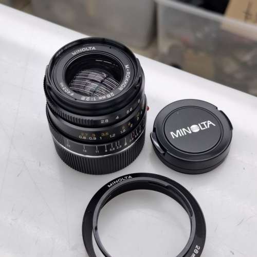MINOLTA M-ROKKOR 28MM F2.8  MINOLTA M-ROKKOR 40MM F2  MINOLTA M-ROKKOR 90MM F4