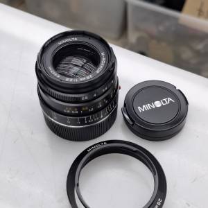 MINOLTA M-ROKKOR 28MM F2.8  MINOLTA M-ROKKOR 40MM F2  MINOLTA M-ROKKOR 90MM F4