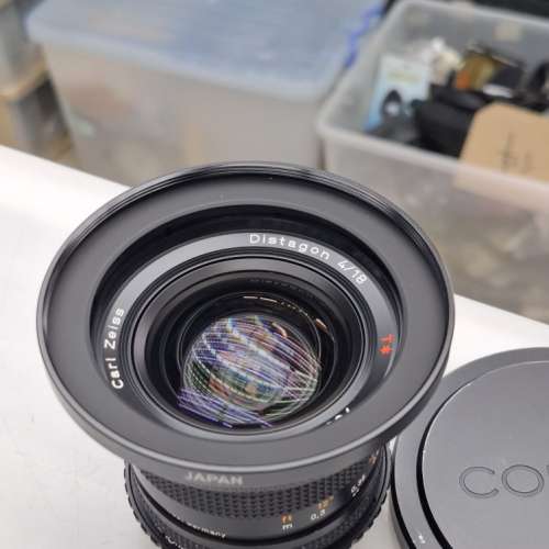 CONTAX CARL ZEISS DISTAGON 18MM F4 T* GERMANY CY MOUNT