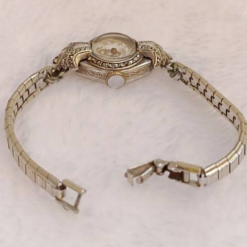 Vintage Swiss「ROAMER」😍#上鏈腕錶Manual winding 17 Jewels  Incabloc 16*22mm....