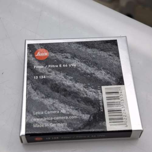LEICA E46 UVA 13134 BLACK LIKE NEW