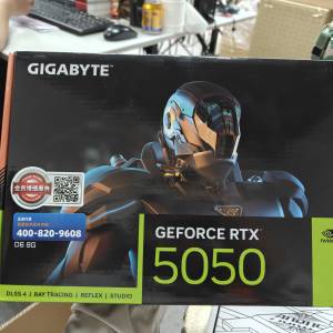 Gigabyte RTX 5050 8GB ITX 單風扇 细卡 長145MM