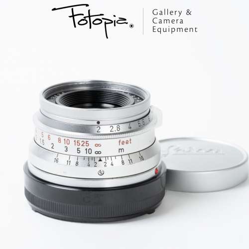 || Leica Summicron-M 35mm F2 - Silver / v1 / 8 Elements / Canada $28800 ||