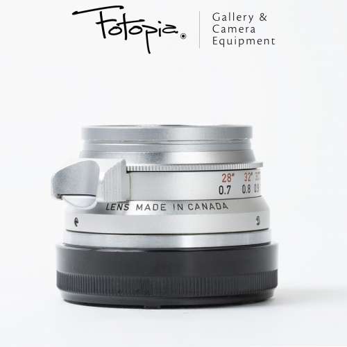 || Leica Summicron-M 35mm F2 - Silver / v1 / 8 Elements / Canada $28800 ||