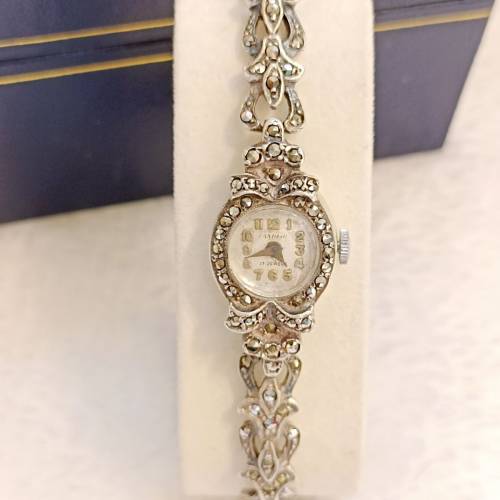 Vintage Swiss「MCDEVANE」#925 Silver😍#上鏈腕錶Manual winding 17 Jewels  Inca...