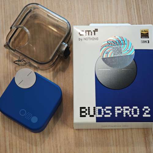 90%新 CMF Buds 2 Pro 行貨已過保養 Nothing 全套連Case Buds2 Pro 藍色
