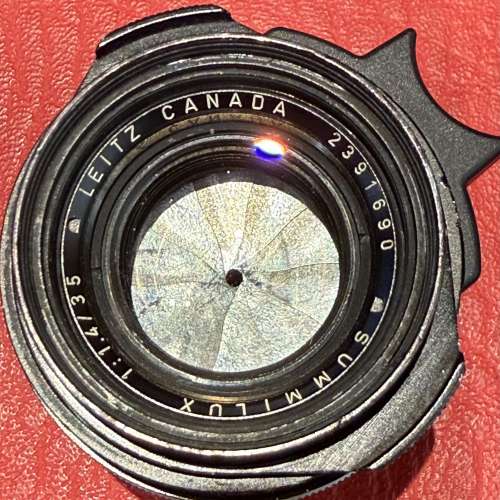 Leica Summilux 35mm f1.4 pre-a M lens