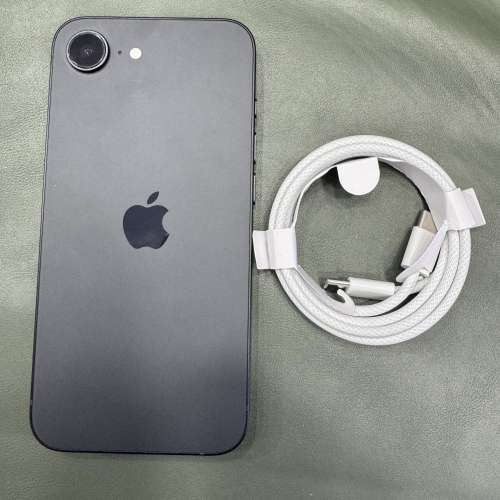99%New iPhone 16e 128GB 黑色 香港行貨 蘋果保養到2026年7月30日 電池100% 有配件 ...