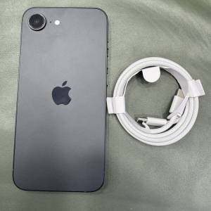 99%New iPhone 16e 128GB 黑色 香港行貨 蘋果保養到2026年7月30日 電池100% 有配件 ...