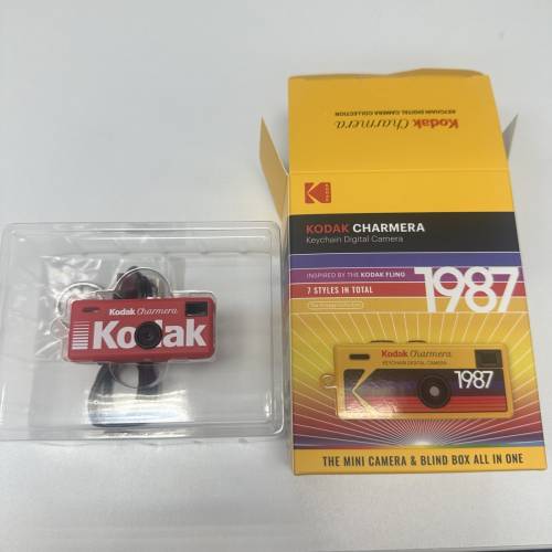 [現貨] 全新 紅色kodak charmera 只開盒睇款 不交換