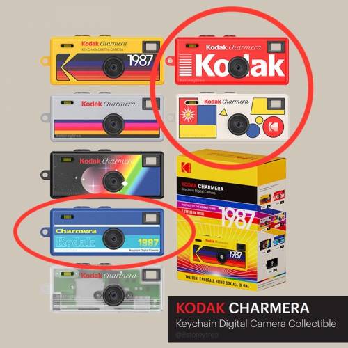 [現貨] 全新 紅色kodak charmera 只開盒睇款 不交換