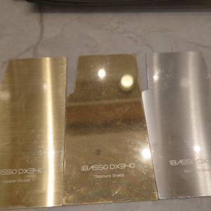 Ibasso DX340 合金機背保護貼 特別訂製（銅/钛/不銹鋼）