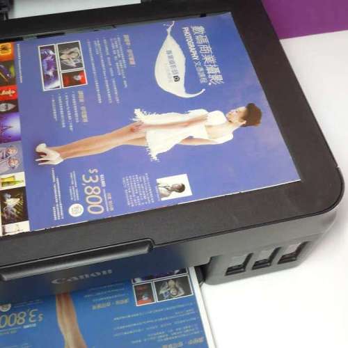 入滿墨水供墨系統性能良好合小型公司無塞墨頭有快速雙面copy CANON G4010 Scan Pri...