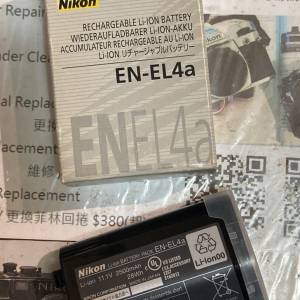 Nikon EN-EL4a Rechargeable Lithium-ion Battery 原廠鋰離子電池 (2500mAh) - 全新...