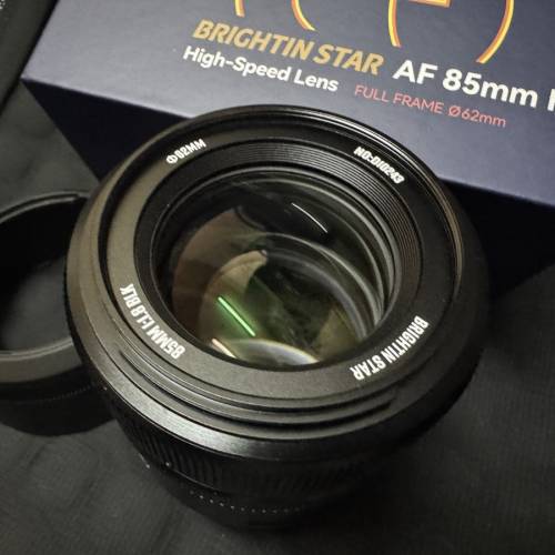 Brighton star星矅AF 85mm f1.8 全片幅自動對焦鏡頭 （Nikon z mount) 適合Zf, z5,...