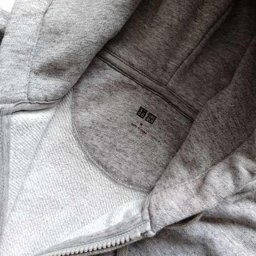 Uniqlo 灰色hoodie