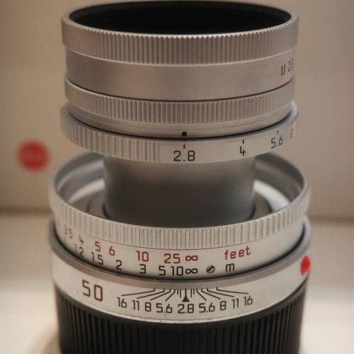 Leica Elmar M 50mm F2.8 Sliver (11823)