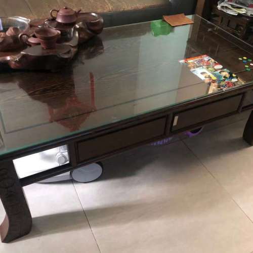 大展居 雞翅木餐桌 椅 茶幾