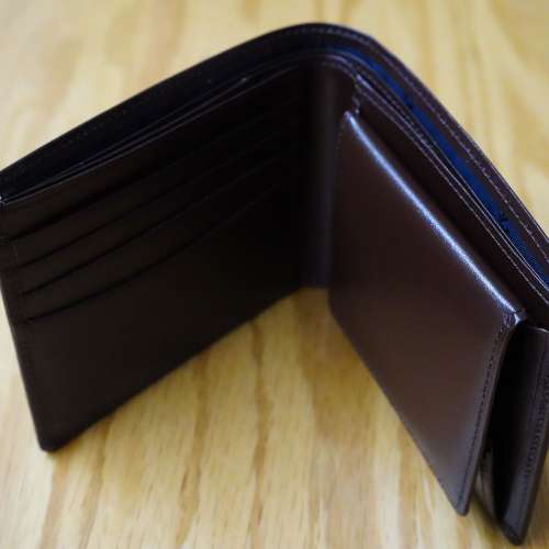 Porter Sheen Wallet 110-02921 日本吉田啡色真皮銀包 Made in Japan