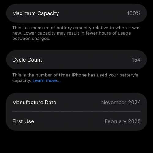 95%new iPhone 16 Pro 512GB