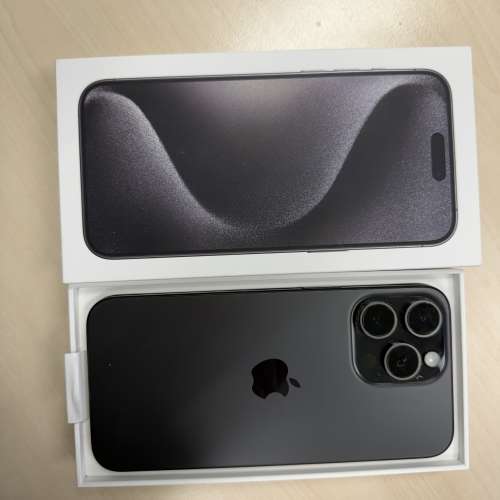 iPhone 15 Pro Max 256GB 黑 全套有盒