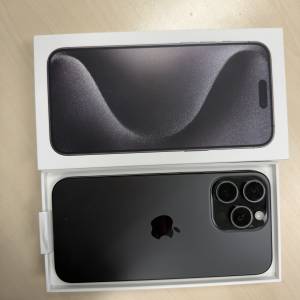 iPhone 15 Pro Max 256GB 黑 全套有盒