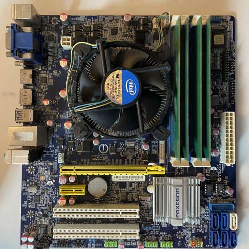 Celeron i3 CPU , DDR3 RAM 2GBx4, Foxconn Motherboard