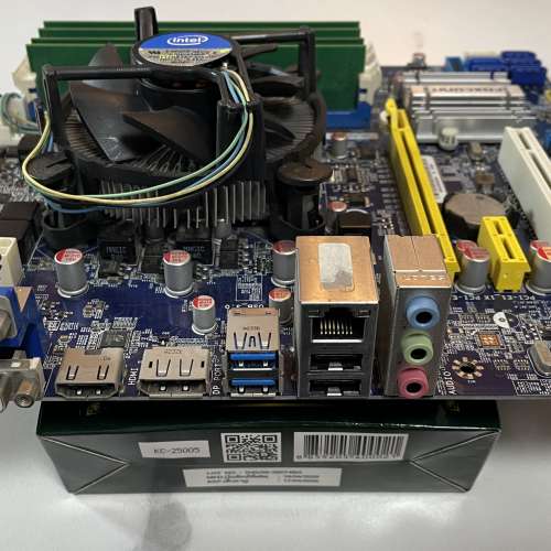 Celeron i3 CPU , DDR3 RAM 2GBx4, Foxconn Motherboard