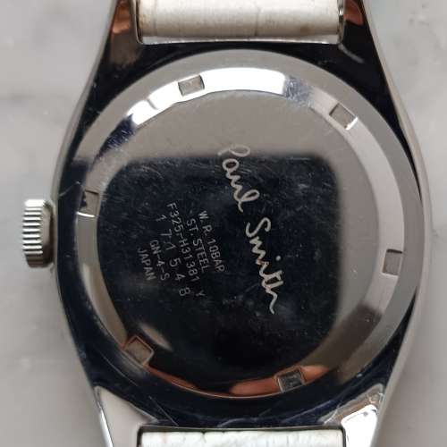 Paul Smith,日本晶振表Japan made quaztz watch,$250