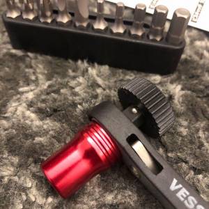 Speed ring VESSEL turn-Plate Ratchet Magnetic 🧲     Screw Catch Driver w/10bits