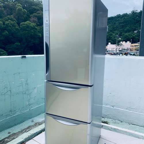 雪櫃 173CM高 日立三門 可自動製冰 R-SG31B香檳金色 305公升 二手電器 清倉大減價 ...