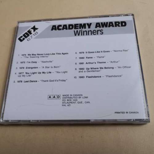 ACADEMY AWARD WINNERS 加版