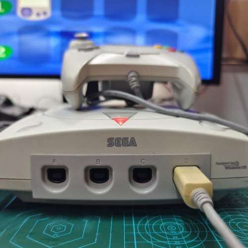無線藍芽SEGA Dreamcast 已改220v世嘉 遊戲機已加裝藍芽模組支援ps3 ps4 ps5 pro w...