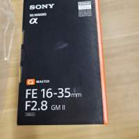 100%全新水貨鏡 SONY SEL1635GM2 16-35 MM GM 2代