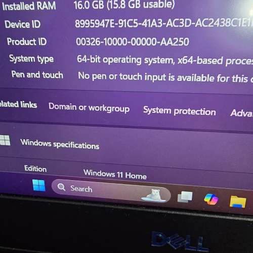 DELL G7 7590 15寸 電競本i7-9750h/256+1t/16g 內存-高清144hz-rtx2060 機極靓 足95...