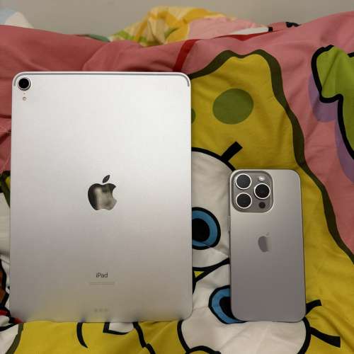 iPhone 15 pro 256gb + iPad Pro 11吋2018