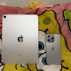 iPhone 15 pro 256gb + iPad Pro 11吋2018
