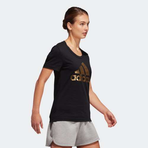 (100% New. 未拆膠袋) Adidas 女裝 tee #cloth Badge of Sport Foilt Logo