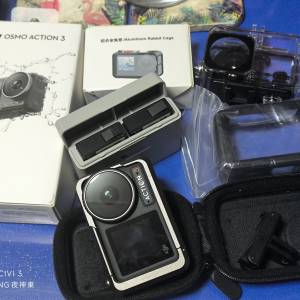 DJI Action3全套連配件