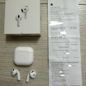 AirPods 4 主動消噪型號 藍牙無線耳機
