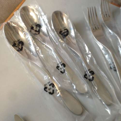 🍴Cutlery Fork Spoon Knife 12pc Set  NEW 全新🍴 叉匙刀 餐具 套裝 翠華