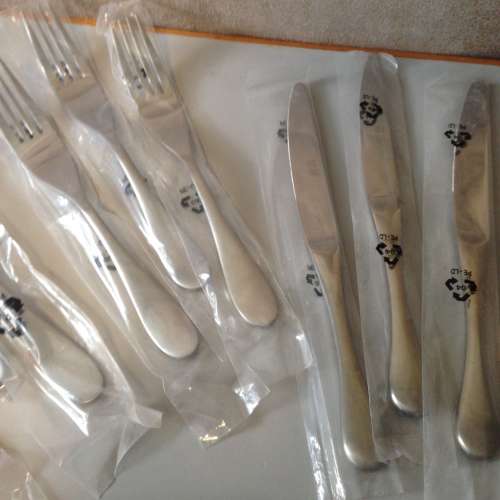 🍴Cutlery Fork Spoon Knife 12pc Set  NEW 全新🍴 叉匙刀 餐具 套裝 翠華
