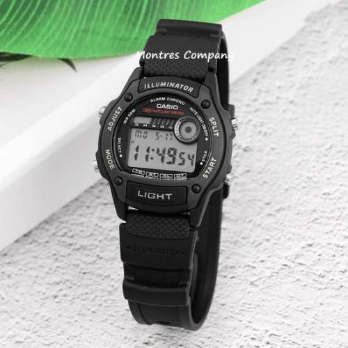 Montres Company 香港註冊公司(32年老店) 卡西歐 CASIO 50米防水 W220 W-220H-1A 運...